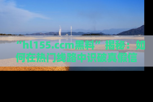 “hl155.ccm黑料”揭秘：如何在热门线路中识破真假信息