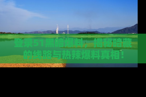 登录51黑暗爆料，揭秘暗藏的线路与热辣爆料真相！