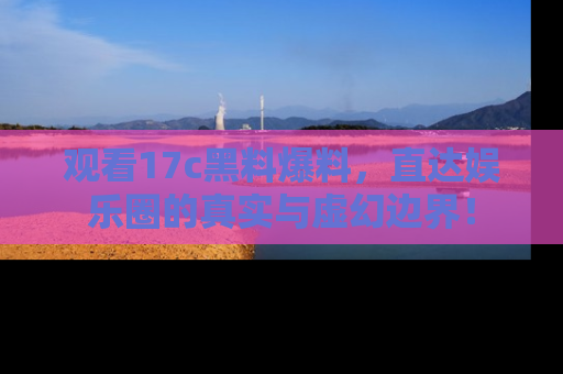 观看17c黑料爆料，直达娱乐圈的真实与虚幻边界！