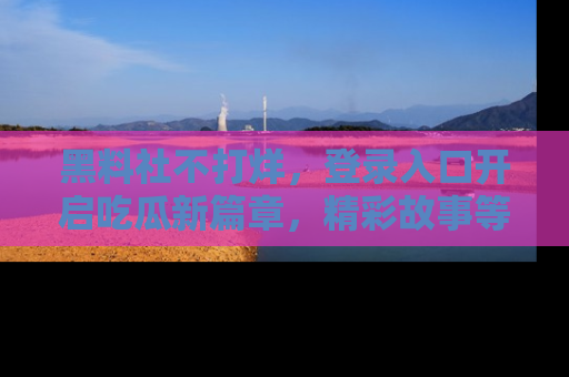 黑料社不打烊，登录入口开启吃瓜新篇章，精彩故事等你来发现！