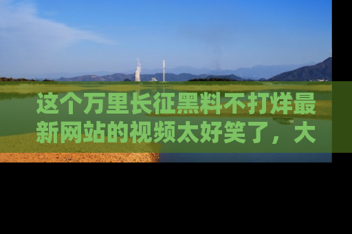 这个万里长征黑料不打烊最新网站的视频太好笑了,大家快来一起看吧!