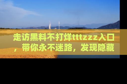 走访黑料不打烊tttzzz入口,带你永不迷路,发现隐藏的黑幕